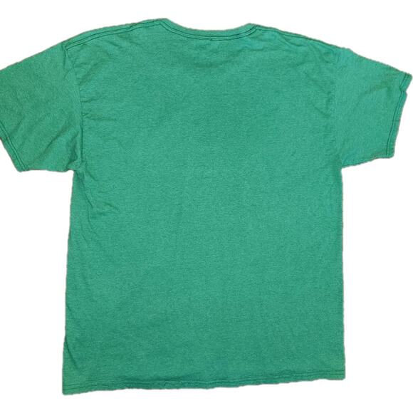Vintage Marvel The Incredible Hulk Graphic St. Patrick's Day Shamrock T-Shirt - Picture 3 of 6